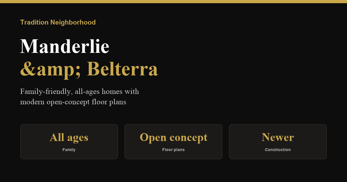 Manderlie &amp; Belterra